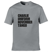 Charlie Uniform November Tango T-Shirt Light Grey / S